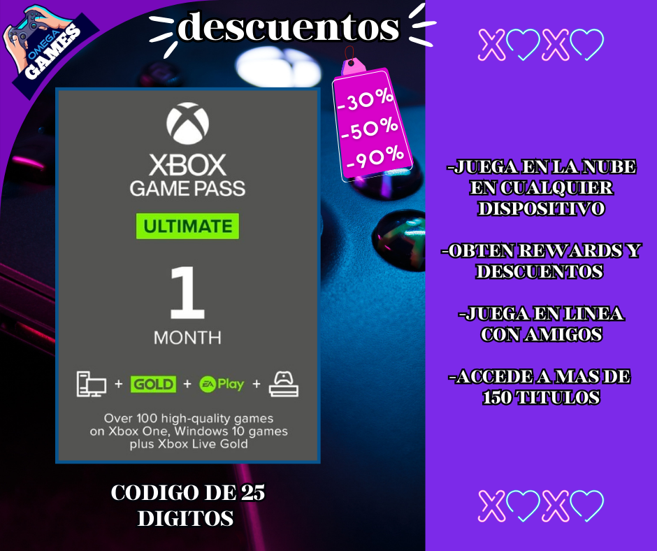 game pass ultimate 1 mes